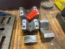 100 · 2 x SETS V BLOCKS, 130 & 100mm & 4 SIDED BLOCK & 130mm OPEN NO GST