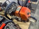 144 · THE STIHL CHAINSAW,, MOD: 088, 126cc WITH, 36 & 489" BARS & CHAINS NO GST