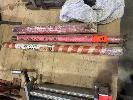 151 · 3 x LENGTHS CHROME ROUND BAR NO GST