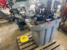 172 · HAFCO HORIZONTAL BANDSAW ON PEDESTAL, MOD: EB-260V, 225mm CAP, FLUID PUMP, 240V, MITRE BASE, 240V NO GST