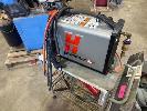 173 · HYPERTHERM PLASMA CUTTER, MOD: POWERMAX 45, 240V WITH TROLLEY, COVER & SPARES NO GST