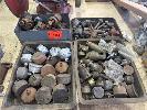 184 · ANTIQUE OILERS FILTERS, 3 x TRAYS & BOLT ON TEETH NO GST