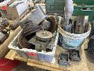 186 · 2 x TUBS DRIVES, PULLEYS, SPRING LOADED LATCHES, ETC NO GST