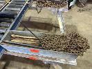 224 · STAKES & 3 x LOTS CHAIN & SHEAVE BLOCK NO GST