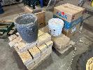 235 · FIRE BRICKS, CRUCIBLE, WALL INSULATION & CAST STAND NO GST