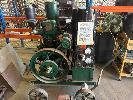 239 · LISTER WATER COOLED STATIONARY ENGINE, MOD: CS3/1 DIESEL, 3.5HP, WITH GENERATOR, BELT DRIVEN, CIRCUIT BOARD WITH 240V OUTLETS, ON STEEL WHEEL CARRIAGE NO GST