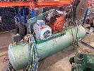 260 · SERVEX COMPRESSOR, V TWIN, 5HP, 100mm TANK, 415V, HOLDS PRESSURE 120 PSI NO GST