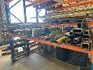 262 · OFFCUT STEEL, TUBE, ROUND, HEX BAR,SOLID, ETC, 3 x SHELVES NO GST
