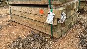 2 · D06596, PACK OF CCA TREATED PINE TIMBER POSTS MERCH GRADE, 90 X 90 MM, 32 LENGTHS @ 1.5 = 48 L/M