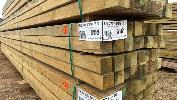 Sm5021, Pack Of Cca Treated Pine Timber Posts Merch Grade, 90 X 90 Mm, 32 Lengths @ 6 = 192 L/M