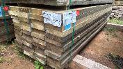 6247116, Pack Of Cca Treated Pine Timber Merch Grade Sleepers, 200 X 50, 48 Lengths @ 3.0 = 144 L/M