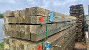 6244651, Pack Of Cca Treated Pine Timber Posts Merch Grade, 90 X 90 Mm, 32 Lengths @ 3.6 = 115.2 L/M
