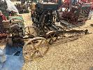 Mechanical Saw, 6' Cut, 3 X Blades, Steel Wheels, Powered By J.A.P Petrol Engine No Gst
