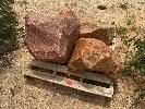 4 x ROCK BOULDERS NO GST