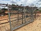 5 X Temp Fence Panels, 10', As New No Gst