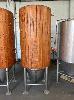 Fermentation Tank,, Stainless Steel Barrel Look Cladding, Conical Base, Side Hatch, Freestanding, 1200 Litre App