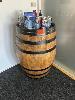 HOGSHEAD WINE BARREL, STAINED FINISH, 1000mm (H)