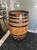 Hogshead Wine Barrel, Stained Finish, 1000mm (H)