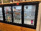 Underbench Display Fridge, Polar, Mod: Gl013-A-08, 3 Door, Illuminated, Dro, Sliding Doors,, 240v, 10 Amp Plug
