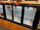 Underbench Display Fridge, Polar, Mod: Gl013-A-08, 3 Door, Illuminated, Dro, Sliding Doors,, 240v, 10 Amp Plug
