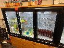 Underbench Display Fridge, Polar, Mod: Gl013-A-08, 3 Door, Illuminated, Dro, Sliding Doors,, 240v, 10 Amp Plug