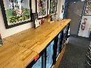 2 X Solid Timber Bench Top, Clear Stain, 2100 X 600mm