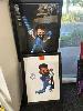 3 x FRAMED CRICKET PRINTS