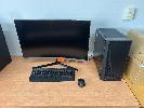 101 · COMPUTER, CUSTOM BUILT, ANTEC DARK PHANTOM CASE, CORE i7 12700F @ 2.1GHz, 32GB RAM, 500GB SSD, 8GB NVIDIA GEFORCE RTX 5060 Ti VIDEO, H610M MOTHERBOARD, KEYBOARD & MOUSE WITH 1 x SAMSUNG LS32D39xG 32" CURVED MONITOR, , *** ITEMS LOCATED UPSTAIRS ***