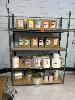 137 · 2 x MODULAR STEEL RACKS, 1800 x 600 x 2400mm, 4 TIER