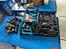 Makita Hot Air Gun, Ozito Engraveer, & 3 Assorted Glue Guns
