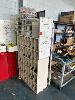 2 x PIGEON HOLE UNITS & CONTENTS OF CAN LABELS, SANFL, ETC.