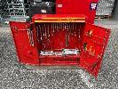 SIDCHROME WALL MOUTN TOOL BOX, WITH GENUINE SIDCHROME TOOLS, & 3 DRAWER FILING CABINET