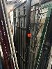 27 · ORNATE STEEL SECURITY DOOR & FRAME, 1920'S, 2165 x 1030