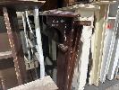 51 · 3 x RED PINE TIMBER ORNATE MANTELS