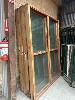 60 · 2 x CEDAR DOUBLE SASH WINDOWS, 2400 x 1800, AS NEW