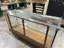 TIMBER FRAME GLASS DISPLAY CABINET