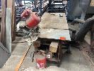 185 · WORK BENCH & STIHL CHAINSAW SHARPENER ATTACHED
