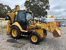 141 · 2013 CATERPILLAR 432F, BACKHOE LOADER, PIN: CAT0432FTLNR01106, REGO No. S73 SAG (SA), FULLY ENCLOSED A/C CAB,, CAT 3054C, 94HP, 4 CYLINDER DIESEL ENGINE,, HRS SHOWING 8,584, FITTER WITH FRONT LEVELING BLADE & BACKHOE GP TRENCHING BUCKET., 2 x STABILIZERS, BATTERY ISOLATION SWITCH,, 1 x KEY, NO REGO PAPERS, KEY #19 11.00% PREMIUM