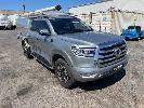 129 · 2022 GWM CANNON-L DUAL CAB UTILITY 4X4, REG: XD377A, VIN: LGWDCF19XNJ633641, ODO: 56,382kms SHOWING, 2.0L DTFI DT4, 8 SPEED AUTOMATIC TRANSMISSION, DIESEL, SILVER DUCO, 4 DOORS, 5 SEAT, 4X4, ABS, AIR BAG, AIR CON, ALLOY TRAY, ALLOY WHEELS, BLUETOOTH, CANOPY, CENTRAL LOCKING, CRUISE CONTROL, IMMOBILISER, LADDER RACK, LEATHER TRIM, POWER STEERING, POWER WINDOWS, ROOF RACKS, SAT NAV, SIDE STEP, SPARE WHEEL, TOOL BOX, TOW BAR, TRACTION CONTROL, KEY# 46, (WITH 1 KEY/S) 11.00% PREMIUM