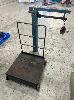 106 · VINTAGE WOOL SCALES, MERCURY SCALE CO, BALANCING SCALES, MOD: 11302, CAPACITY: 603LB, PLATFORM SIZE: 600 x 600mm