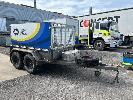 136 · 2021 BASIC TRAILERS, TANDEM AXLE CAGED TRAILER, 8 x 5 ft, MODEL: 8X5, REG: S797 TIN, VIN / CHASSIS: 6P2B0XTRLMH000124, ATM: 1,990kg, BALL HITCH, BRAKES, JOCKEY WHEEL, SPARE TYRE & FRONT MOUNT ALLOY TOOLBOX, CAGE SIZE: 2400 x 1600 x 1250mm (H), REAR HINGE GATE, TYRE SIZE: 245-75, GTM: 1,990kg, 11.00% PREMIUM