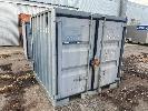 149 · 6'6" SHIPPING CONTAINER, BLUE, S/NO: SCFU060760, CLEAN & WATER TIGHT, FITTED WITH LOCK BOX, 1970 x 1940 x 1900mm (H)