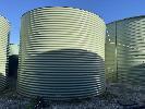 5 · TANK 5, EYRE WATER TANKS COLORBOND CORRUGATED OLIVE GREEN WATER TANK, APPROXIMATELY 30,000 LITRE CAPACITY, APPROXIMATE SIZE 2.7 METRE HIGH x 3.6 METRE DIAMETER