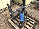85 · AUGER TORQUE EARTH DRILL, MOD: 7000 MAX, HIMAC QUICK HITCH, MOD: AMSJCB FIX 8.25% PREMIUM