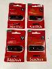 56 · 4 x SANDISK CRUZER GLIDE 32GB USB 2.0 FLASH DRIVES, (RRP $96) (BOXED), (SUBJECT TO INSURANCE CLAIM)