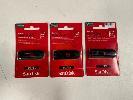 47 · 3 x SANDISK CRUZER GLIDE 128GB USB 2.0 FLASH DRIVES, (RRP $174) (BOXED), (SUBJECT TO INSURANCE CLAIM)