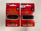 48 · 2 x SANDISK CRUZER GLIDE 128GB USB 2.0 FLASH DRIVES, (RRP $116) (BOXED), (SUBJECT TO INSURANCE CLAIM)