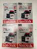 182 · 4 x SANDISK ULTRA 64GB MICRO SDXC MEMORY CARDS WITH ADAPTER, (RRP $196) (BOXED), (SUBJECT TO INSURANCE CLAIM)