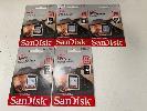 191 · 5 x SANDISK ULTRA 32GB 120MB/S SDHC UHS-I MEMORY CARDS, (RRP $195) (BOXED), (SUBJECT TO INSURANCE CLAIM)