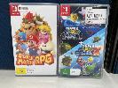 175 · 2 x NINTENDO SWITCH GAMES, - SUPER MARIO RPG, - SUPER MARIO GALAXY + SUPER MARIO GALAXY 2, (SUBJECT TO INSURANCE CLAIM)